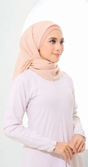 Hijab 2 en 1 Coton