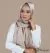 Hijab Elyse 2 en 1 Beige - Imagen 4