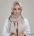Hijab Elyse 2 en 1 Beige - Imagen 3