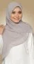 Riley Grey Collection Grey Square Chiffon Hijab
