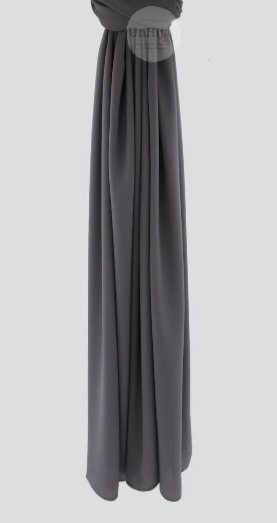 ChiffonLux.darkGrey.l_copie_f31bc89b-5009-4030-9fbf-d791e02b5216.jpg Hijab Mousseline DarkGrey Luxury Collection – Image 1