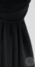 Black Chiffon Hijab Luxury Chiffon - Image 7