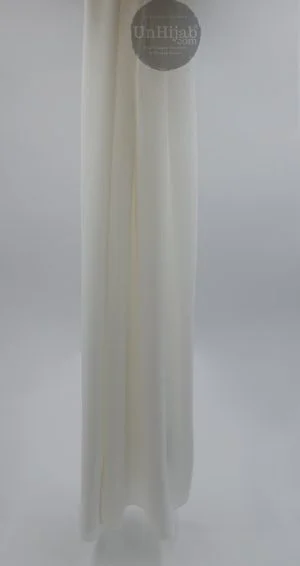 Mousseline Froissé Blanc