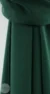 Forest Green Chiffon Hijab Premium Collection - Image 4