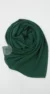 Forest Green Chiffon Hijab Premium Collection - Image 2