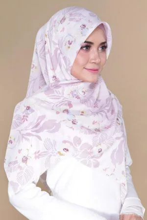 Hijab Carré imprimé Collection Luna FP09
