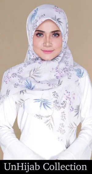 Hijab imprimé Hijab Carré imprimé Collection Luna FP04
