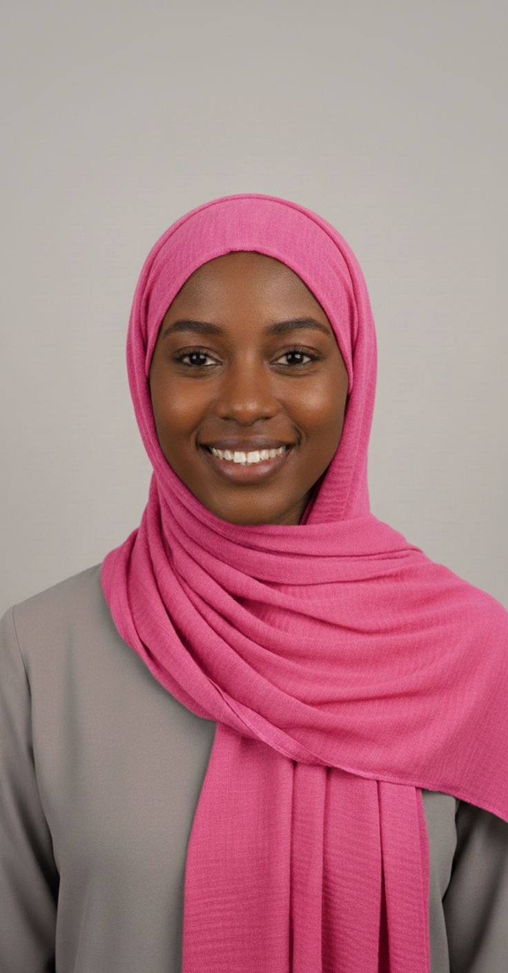 Hijab Froissé fushia Collection Basic Hijab Froissé fushia Collection Basic