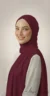 Firebrick Jersey Hijab Premium Collection