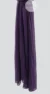 Hijab Mousseline Plissé violet profond Collection Wisteria - Immagine 8