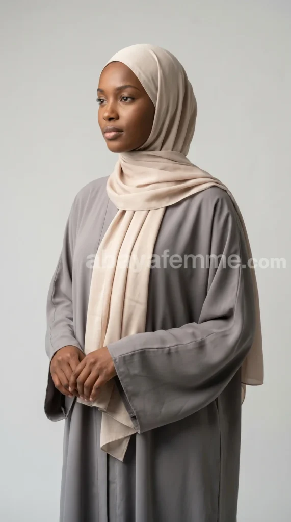 Beige Medina Silk Hijab 01