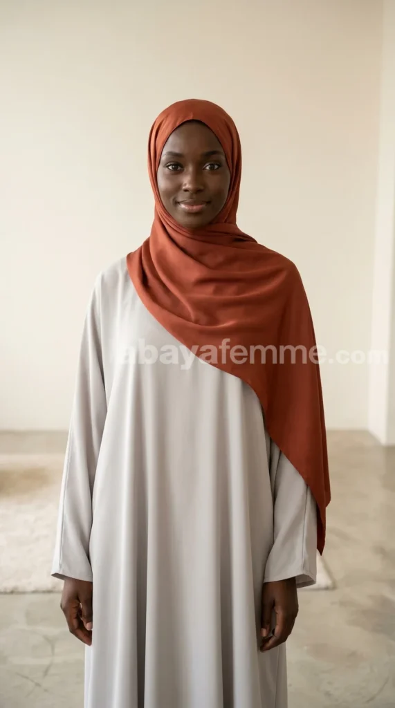 Rust Medina Silk Hijab 05