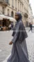 Dark grey Medina Silk Hijab 04