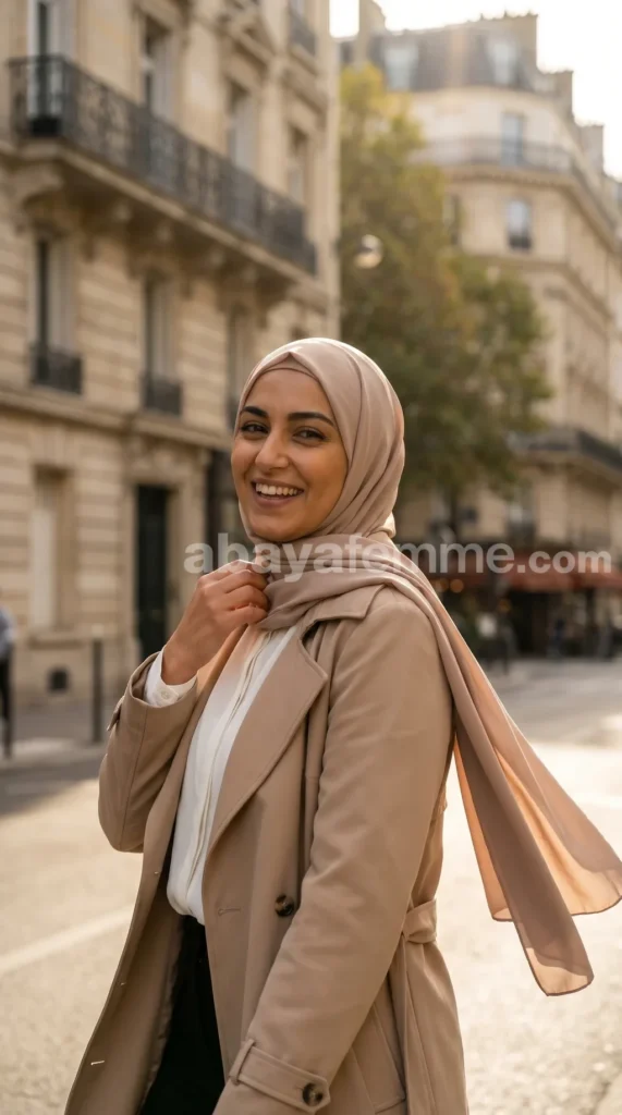 Nude Medina Silk Hijab 03