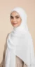 White Premium Chiffon Hijab