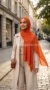 Affordable Pleated Mandarin Chiffon Hijab Wisteria Collection 02