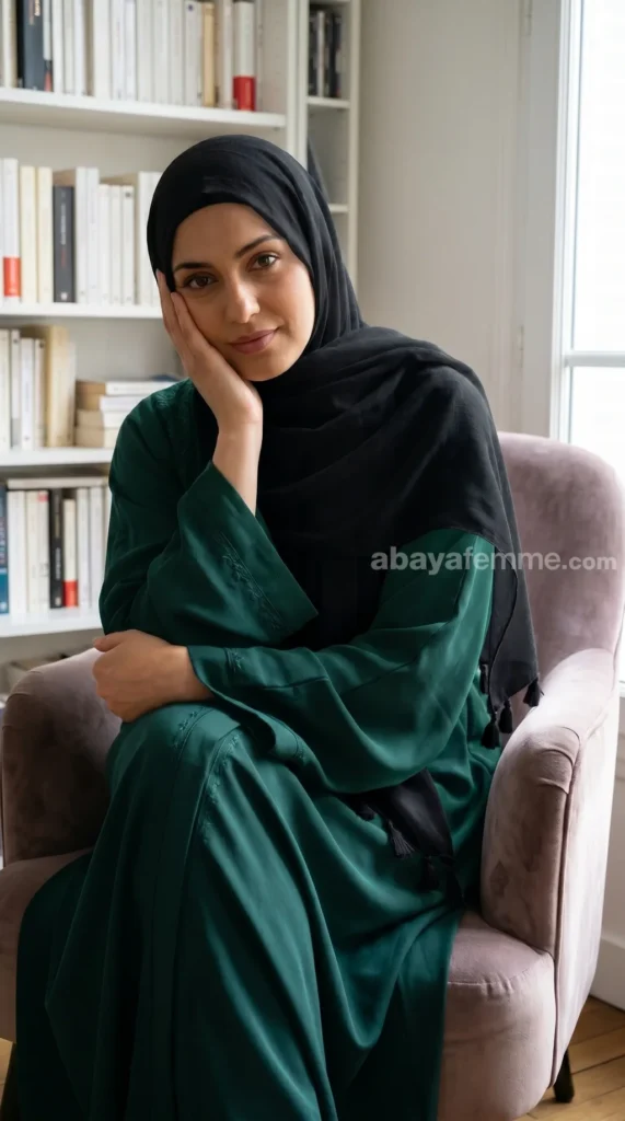 White Tassel Hijab Basic Collection 04