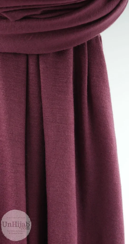 Hijab Jersey Rouge brique Collection Premium – view 2