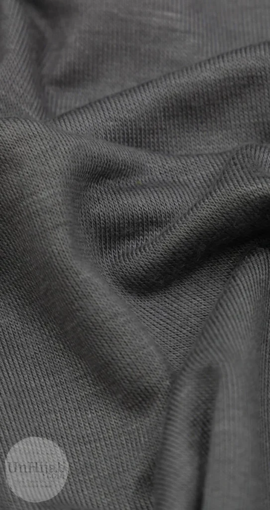 Hijab Jersey Gris anthracite Collection Premium – view 3
