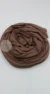 Premium Collection Brown Jersey Hijab - Image 3