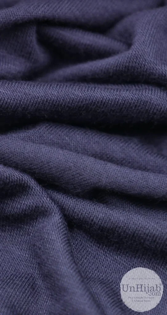 Hijab Jersey Bleu Marine collection Premium – vue 2