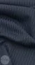Luxury Navy Blue Ribbed Jersey - Image 3