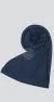 Luxury Navy Blue Ribbed Jersey - Image 2