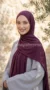 Prune Jersey Hijab Premium Collection 01