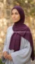 Prune Jersey Hijab Premium Collection 03