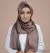Hijab Elyse 2 en 1 Marron - Bild 3