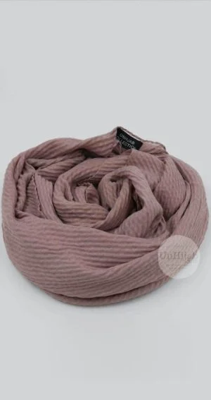 Hijab Plissé Lilas pâle