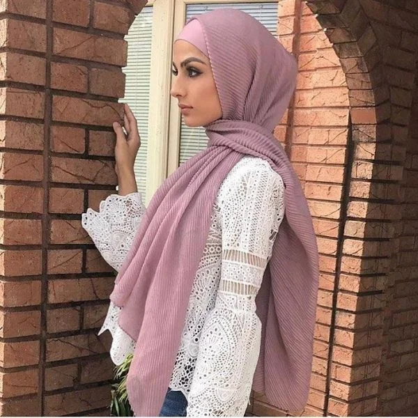 Plissé Hijab Careena