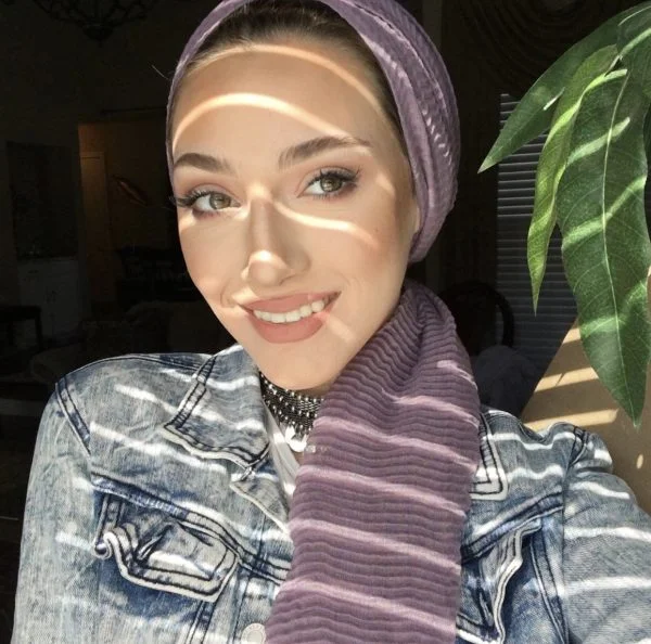 Plissé Hijab Careena