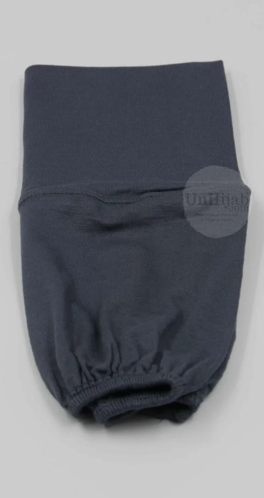 Gris anthracite Bonnet Jersey Tube Élastique
