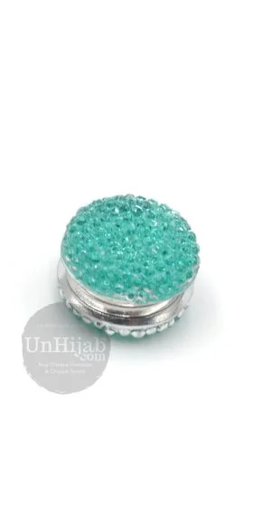 Broche Aimantée Basic Cyan