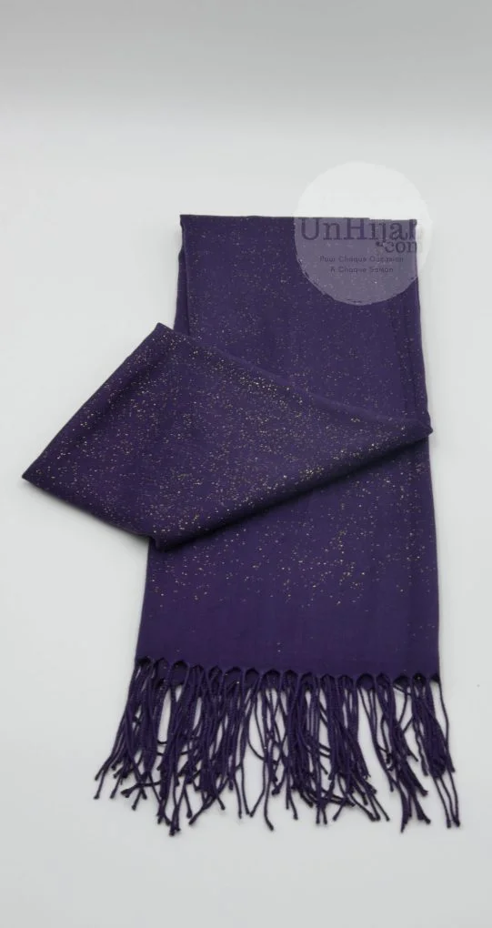 Pashmina Collection Talia Violet foncé