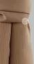 Hijab Mousseline Froissé Beige fauve - Bild 3