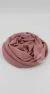 DustyPink Hijab Mousseline froissé – Image 2