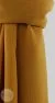 Hijab mousseline Froissé Jaune Moutarde - Afbeelding 3