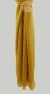 Jaune Hijab Mousseline froissé