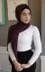 Hijab Collection Daim Violet foncé – Bild 2