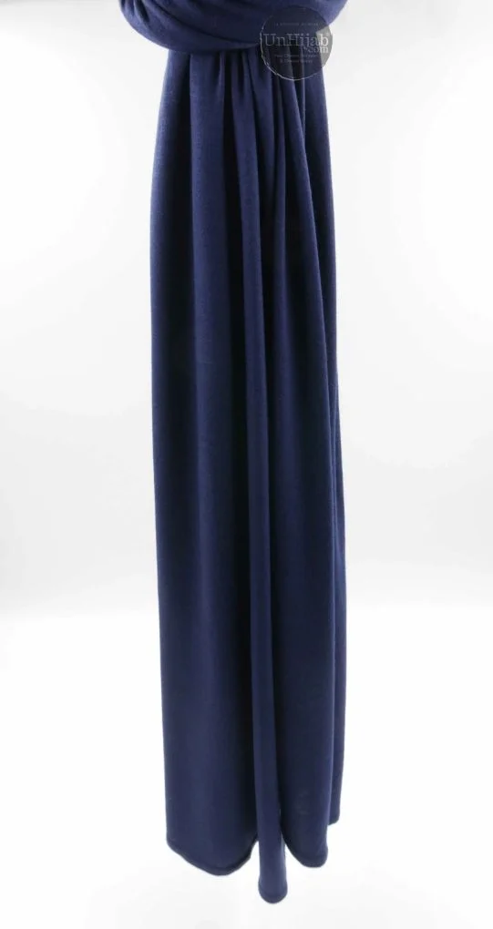 Hijab Jersey Bleu Marine