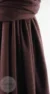 Saddle Brown Jersey Hijab Premium Collection Rectangular - Image 6