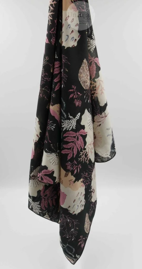 Hijab Carré imprimé Collection Luna FP12