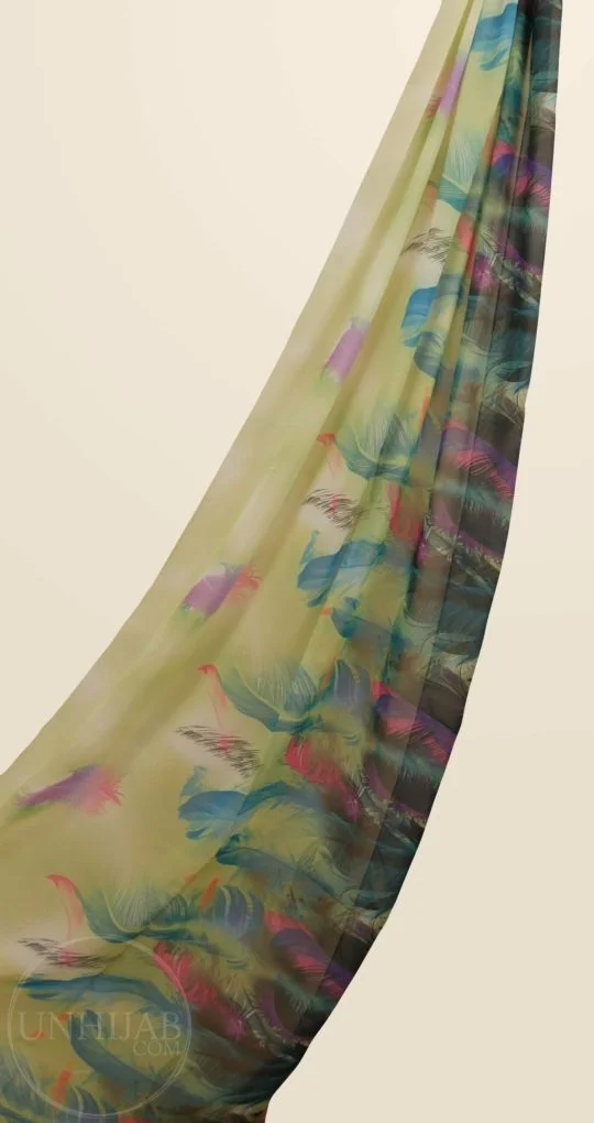 Hijab imprimé Collection Lilia PST09