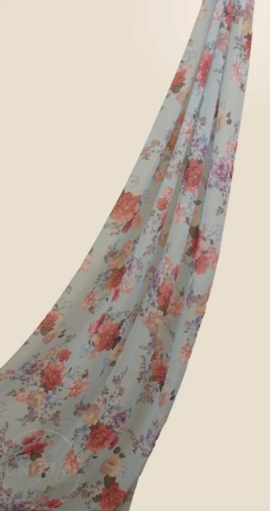 Hijab imprimé Collection Lilia PST03