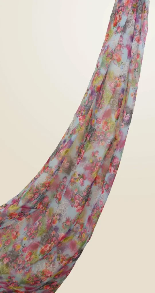 Hijab imprimé Collection Lilia PST05