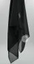 hijab mousseline Noir