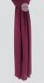 hijab mousseline bordeaux