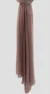 Hijab Mousseline Rose foncé Premium Collection - Image 8